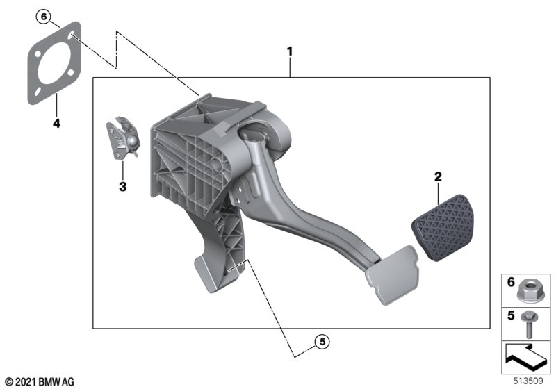Педальный механизм АКПП