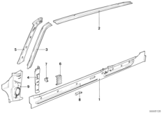 Детали бокового каркаса