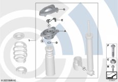Ремкомплект опорного подшипника