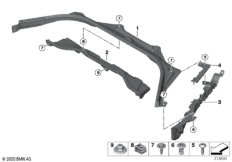Дополнительные элементы моторного отсека