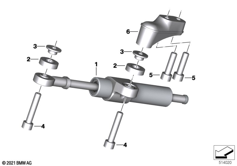 Амортизатор рулевого управления