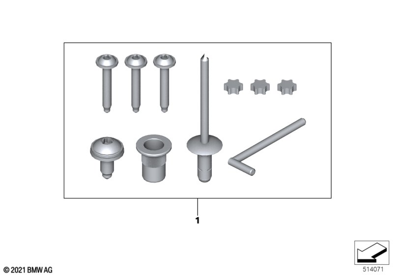 К-т доосн.защитой от кражи пер.радара