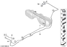 Топливопровод/ элементы крепления