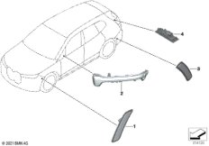 Дополн.указатель поворота/светил.снаружи