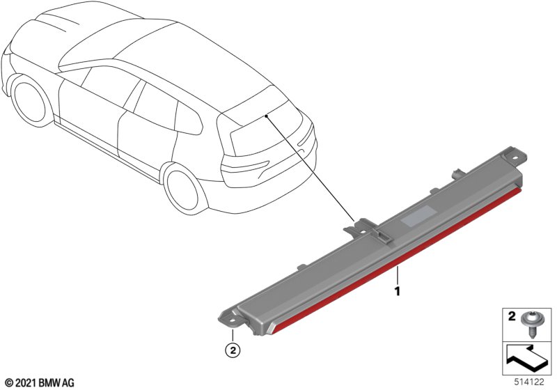 Третий фонарь стоп-сигнала