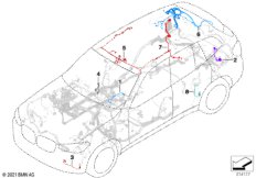 Дополнительные пучки проводов