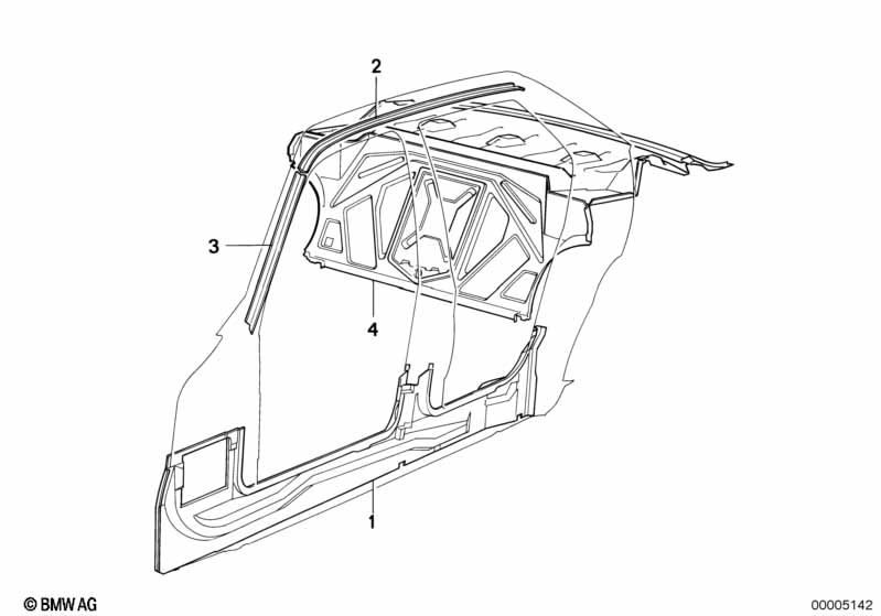 Боковой каркас/перегородка