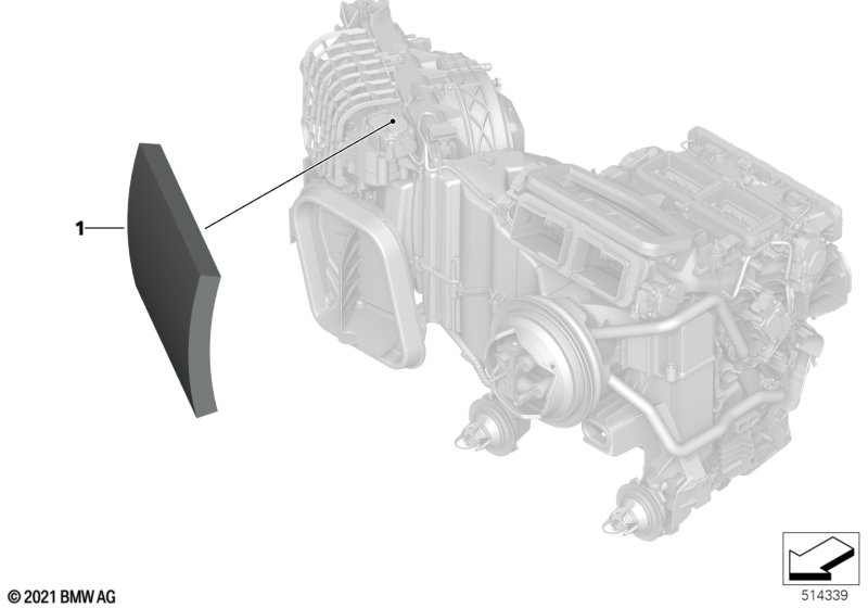 Фильтр вентиляции салона