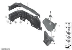 Дополнительные элементы моторного отсека