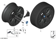 BMW л/с диск Aerodynamik 1011 - 21"