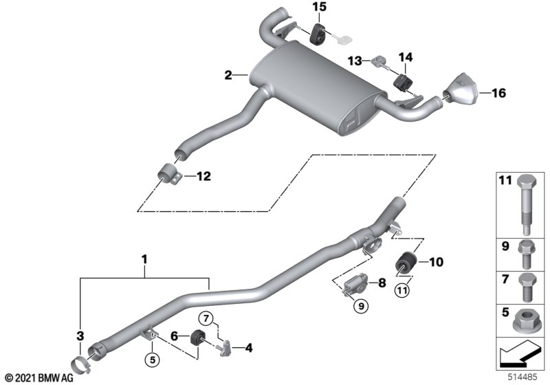 Система выпуска ОГ Зд