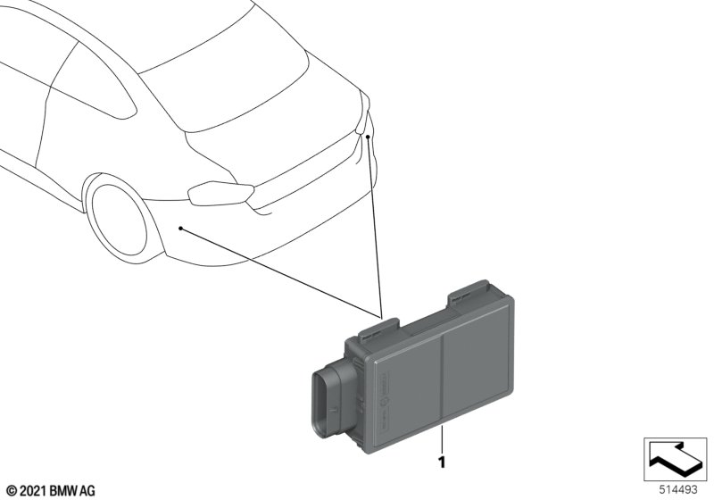 Радиолокационный датчик SRR01