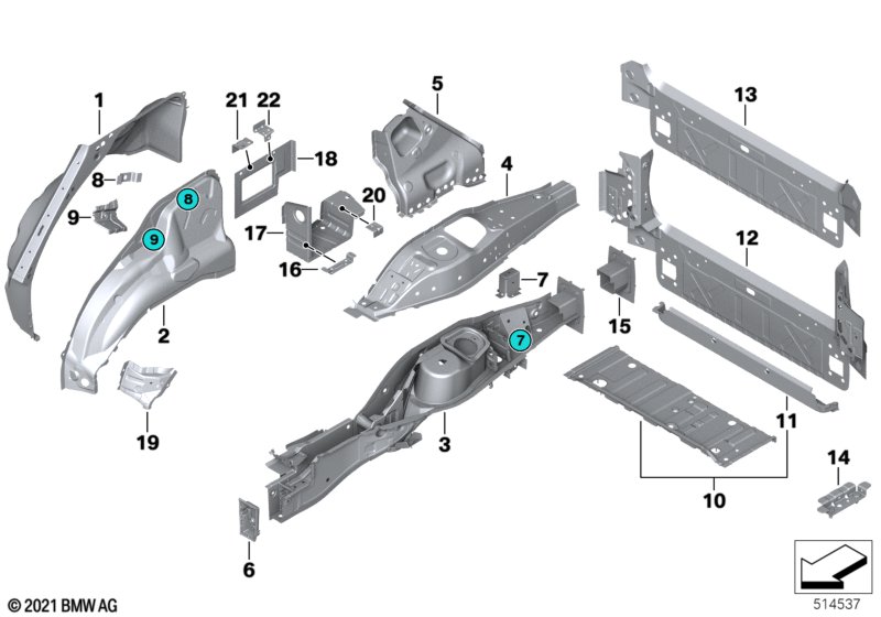 Брызговик Зд/детали днища