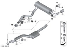 Система выпуска ОГ Зд