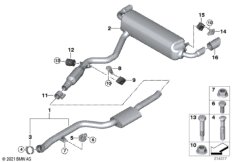Система выпуска ОГ Зд