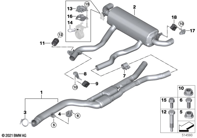 Система выпуска ОГ Зд