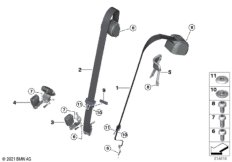 Ремень безопасности Зд