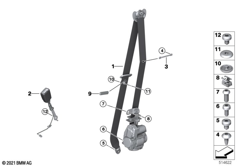 Ремень безопасности REMA Пд
