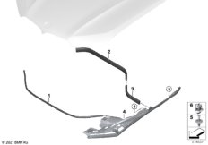 Уплотнители капота