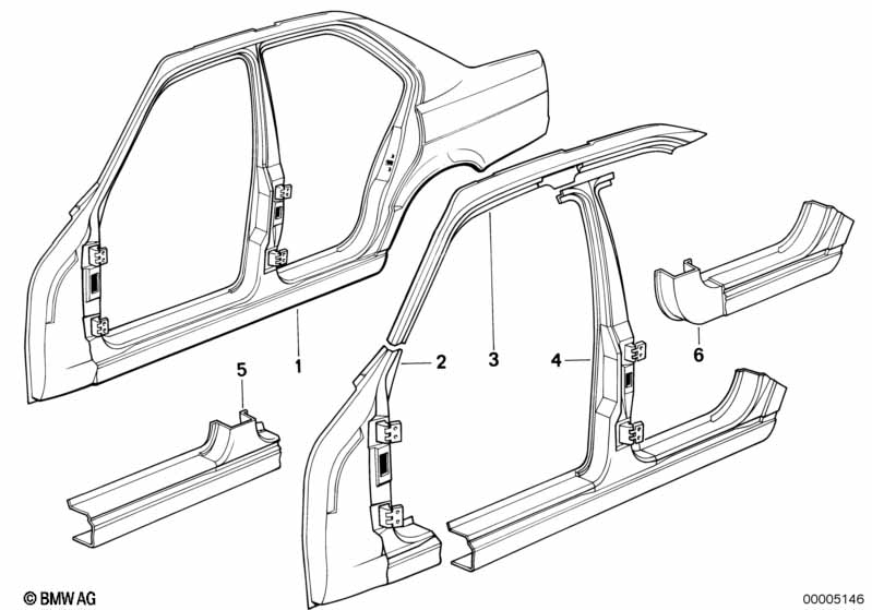 боковой каркас