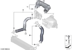 Воздуховод наддувочного воздуха