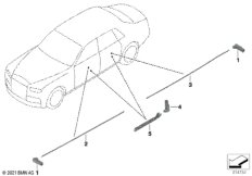 Светодиодный модуль / световод дверей