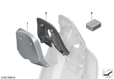 Подголовник переднего сиденья