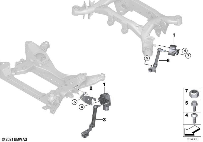 Датчик регулировки угла наклона фар