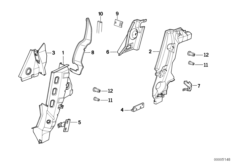 Детали бокового каркаса