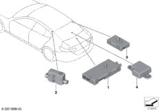 Детали усилителя разнесенной антенны