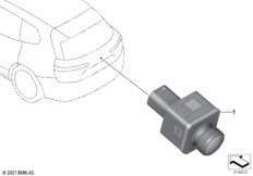 Видеокамера заднего хода