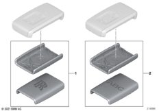 Персонализир. крышки корпусов ключей