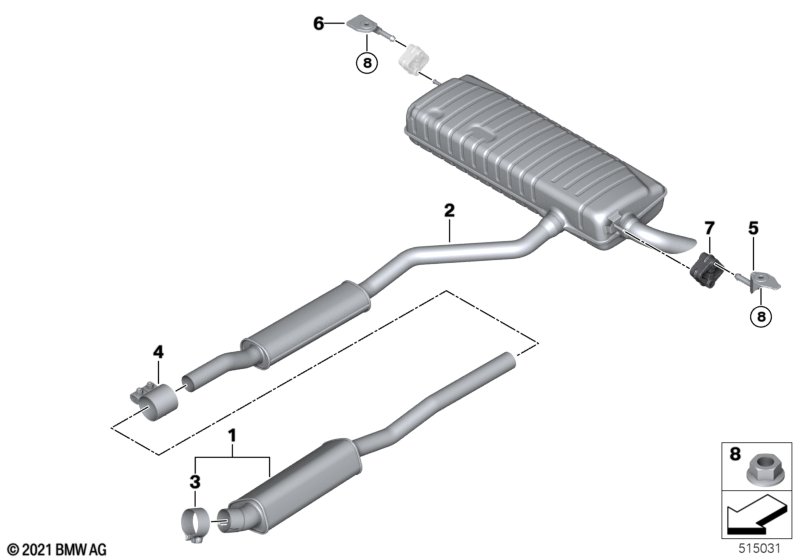 Система выпуска ОГ Зд