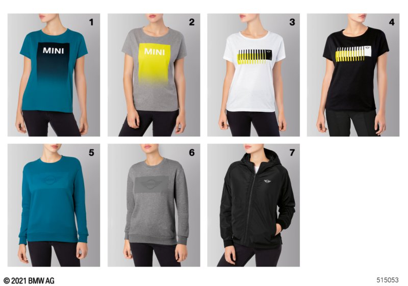 MINI Collection - Damenbekleidung 2021