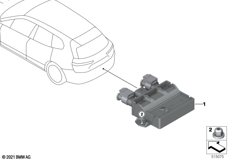 F70/G60/G90/iX I20/U25/U10/G45 Блок управления Smart Opener