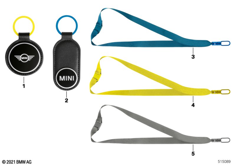 MINI Collection - Schlüsselanhänger 2021