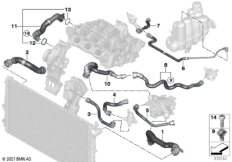 Шланги системы охлаждения