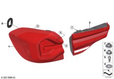 Блок задних фонарей