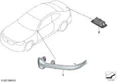 Дополн.указатель поворота/светил.снаружи