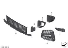 Облицовка M, декор.элементы Пд