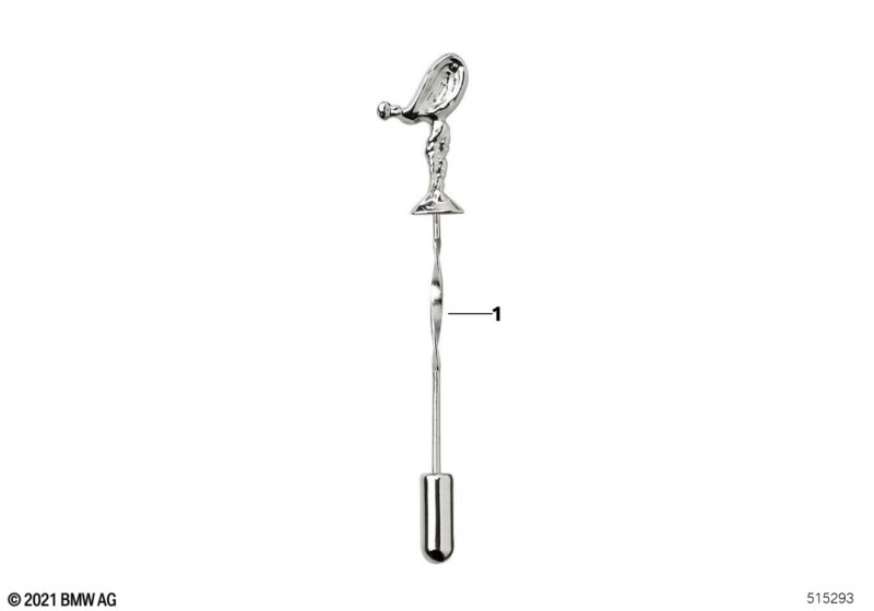 Нагрудный значок Spirit of Ecstasy