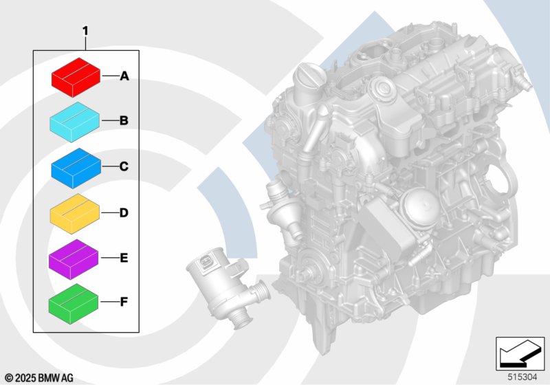 Монтажный комплект трансмиссии
