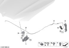 Система замков капота