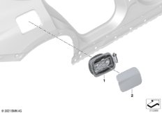 Заслонка заливного отверстия