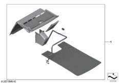 К-т доосн,раздел.сиден.с холодильником