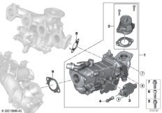 Система нейтрализации ОГ, охлаждение