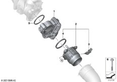 Корпус дроссельной заслонки