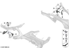 Датчик регулировки угла наклона фар