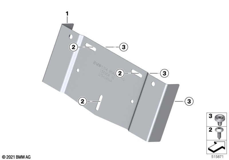 Держатель номерного знака Китай