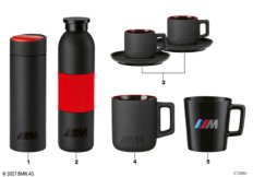 BMW M Collection - чашки/бутылки 20/22
